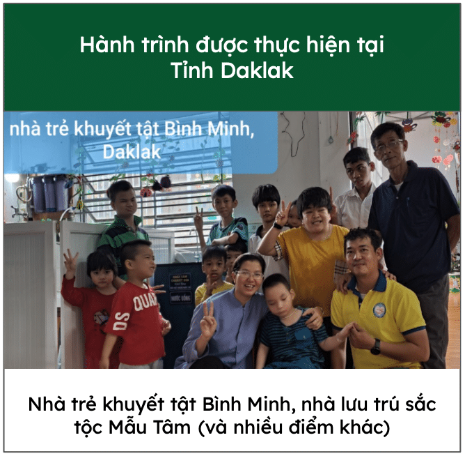 Trao tay dòng nước sạch - UVGREEN trách nhiệm xã hội